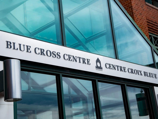 Blue cross center in montreal