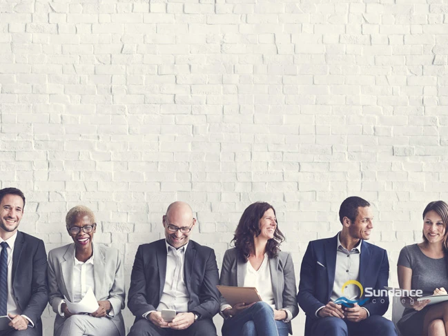 Smiling group of people